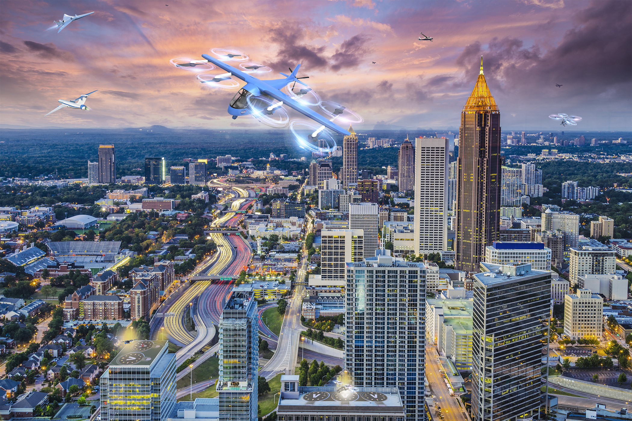 NASA Prepares The Nation For Flying Taxis?